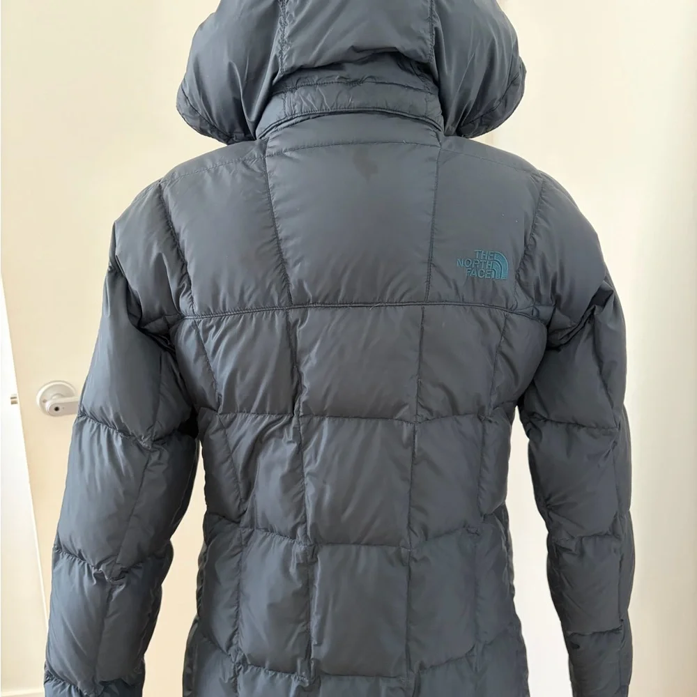 North Face Women's Metropolis Puffer Coat blue - Picture 3 of 8